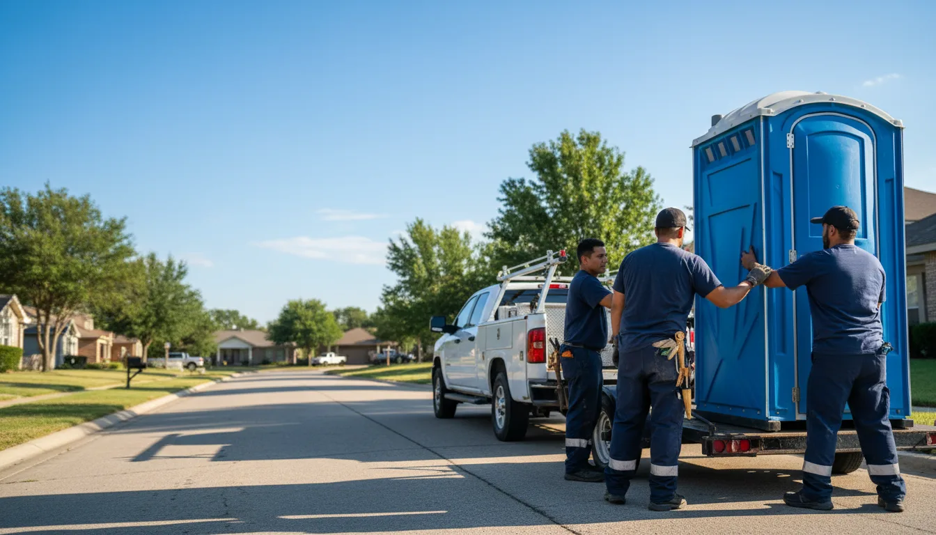 Portable Toilet Rental in Windthorst, TX near me